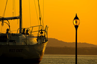 Sailboat At Dawn