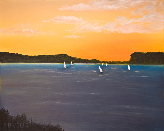 "Sails on Lake Pepin"
